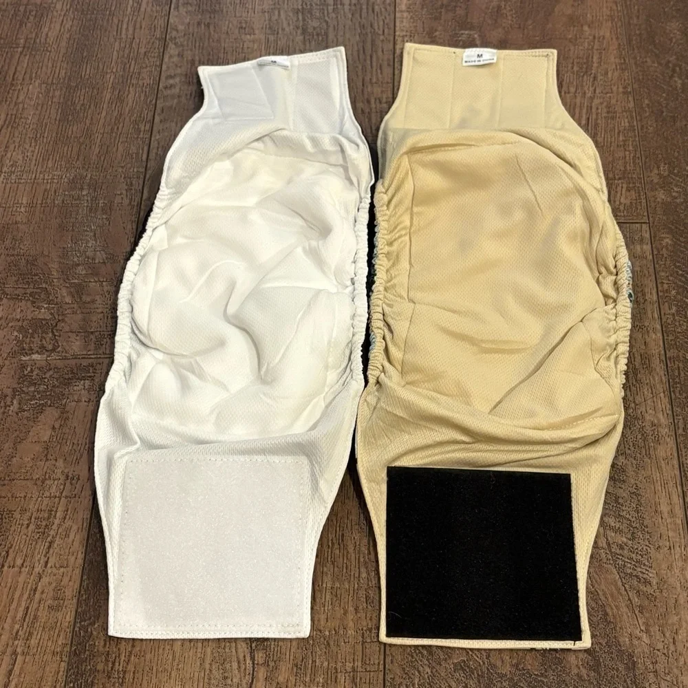 🆓 With $15 Purchase: NWOT 2 Male Dog Diapers / Belly Bands Size Medium